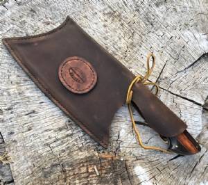 Damascus Pit Master Cleaver #7