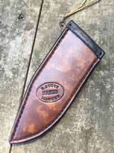 Piranha Leather Pocket Sheath