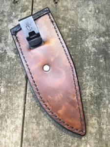 Piranha Leather Pocket Sheath #2